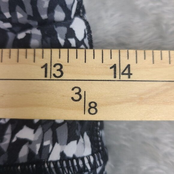 Fabletics Leggings Grey Mesh Size‎ Small Design Mesh Panel Activewear Stretch - Picture 5 of 9